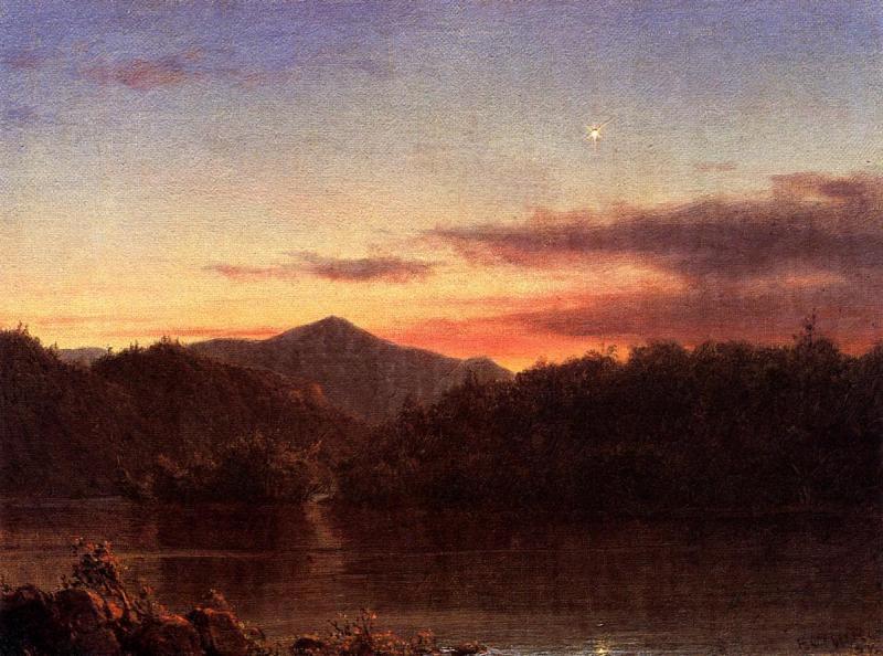 Frederic Edwin Church The Evening Star China oil painting art